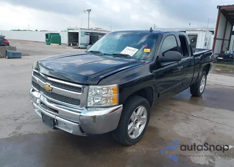 2012 Chevrolet Silverado 1500 Ls из США, поврежденный, VIN 1GCRCREA8CZ152032